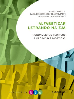 cover image of Alfabetizar letrando na EJA